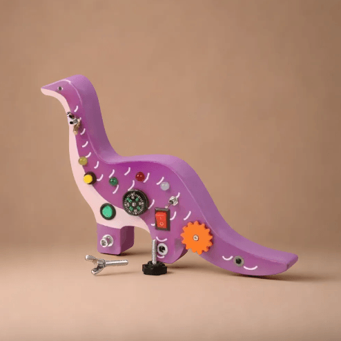 WOODY Busy Board Brachiosaurus - WoodyFun