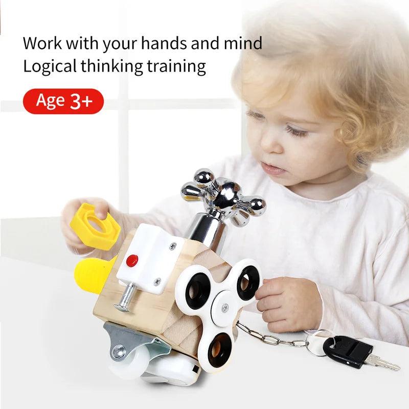 WOODY Interactieve Grijpkubus - WoodyFun