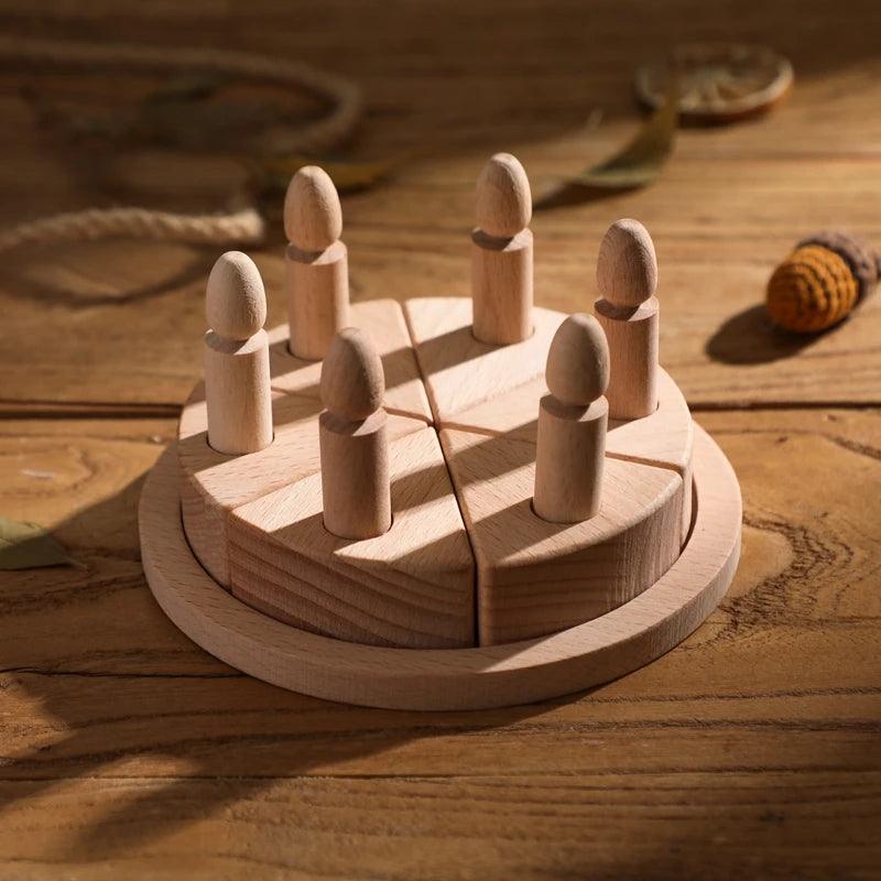 WOODY Taart met Kaarsjes - WoodyFun