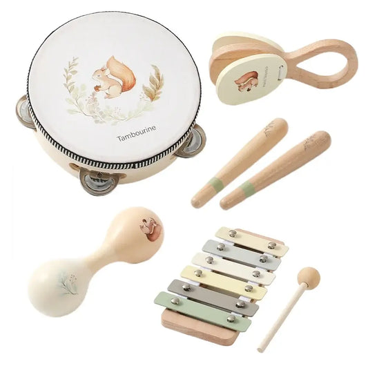 WOODY mijn eerste 7 delige muziekset