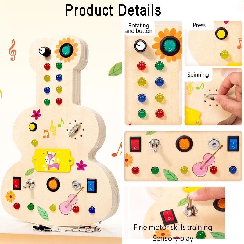 WOODY LED Gitaar - WoodyFun