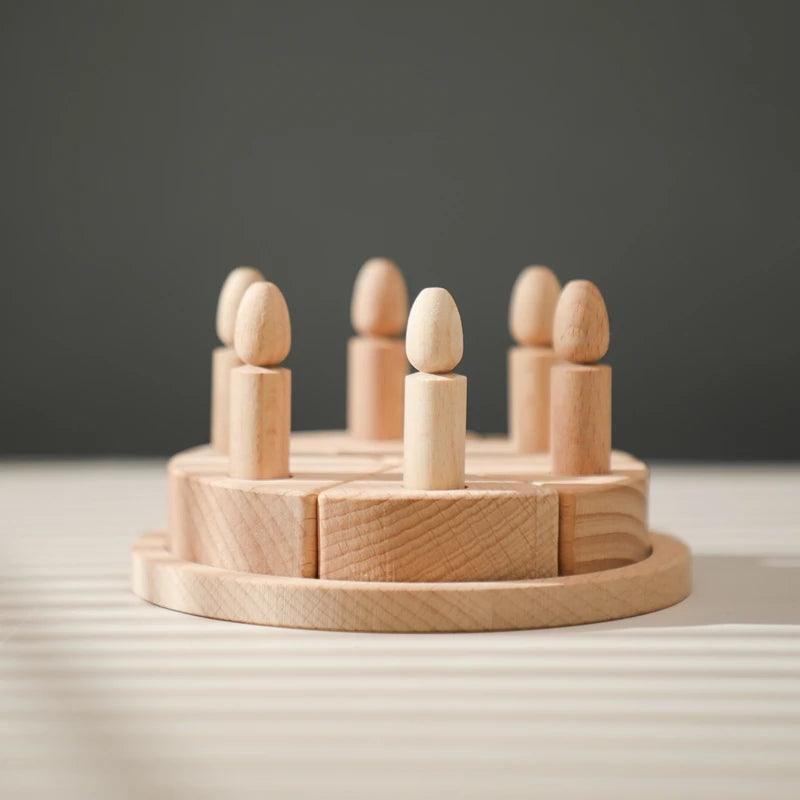 WOODY Taart met Kaarsjes - WoodyFun