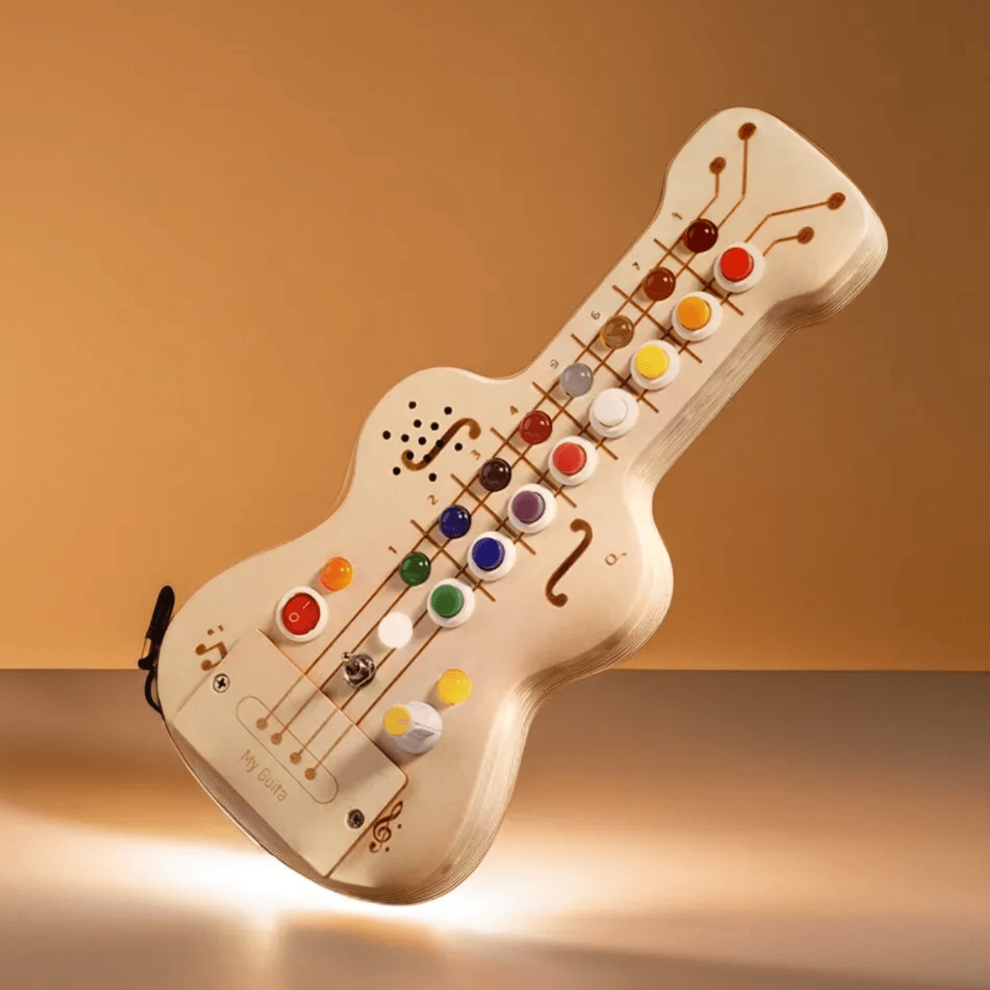 WOODY LED Gitaar - WoodyFun