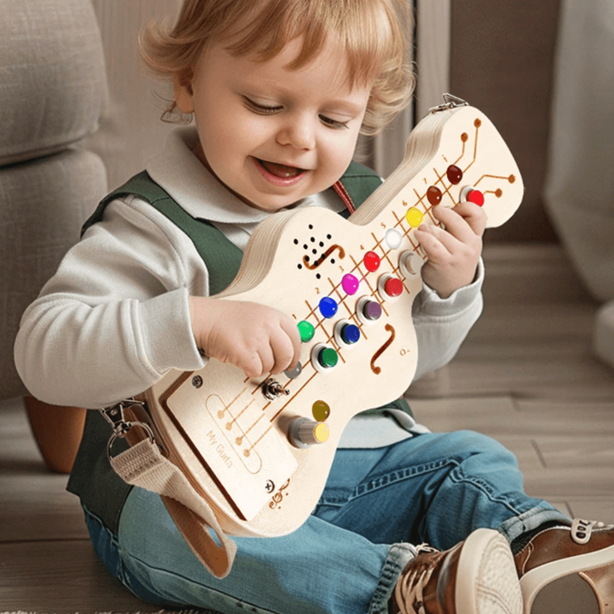 WOODY LED Gitaar - WoodyFun