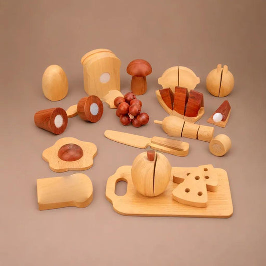 WOODY Snijplank met Groenten & Fruit - WoodyFun